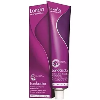 Профессиональный сверхнасыщенный кремовый перманентный цвет волос с микросферами Vitaflection 7/60 мл, Londa