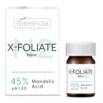Professional X-Foliate Basic Миндальная кислота 45 5 мл Bielenda