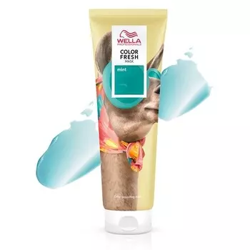 Professionals Color Fresh Mask Мята для ухода за волосами с маслом авокадо 150мл, Wella