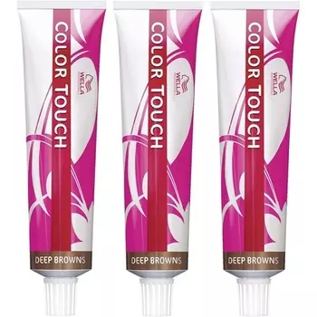 Professionals Color Touch 9/0 Светлый блондин 60 мл — упаковка из 3 шт., Wella