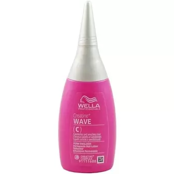 Professionals Creatine + Wave C/S базовая эмульсия для окрашенных волос 75 мл, Wella