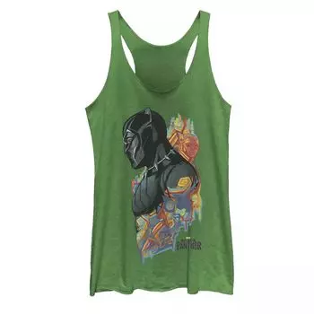Профиль Marvel Black Panther для юниоров. Майка с красочным рисунком. Licensed Character