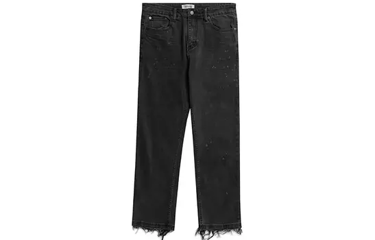 Profound Глубокие мужские джинсы, Мытый черный