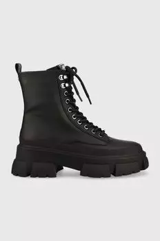 Прогноз мотоциклетных ботинок Steve Madden, черный