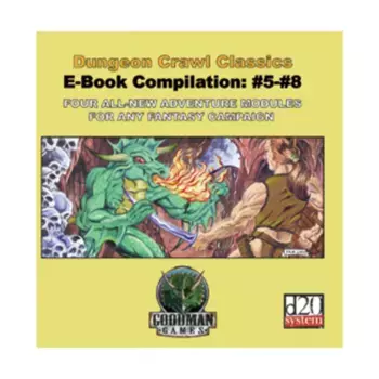 Программное обеспечение (коробочное) E-Book Compilation - Modules #5 - #8, Dungeon Crawl Classics - #1-15 (d20)