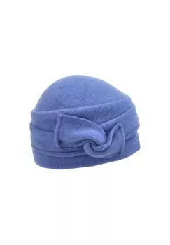 Прогулочный токе с узлом 19245-0 SEEBERGER, цвет Indigo One Size