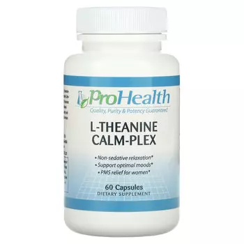 ProHealth Longevity, L-теанин успокаивающий, 60 капсул