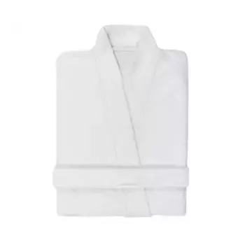 Прохладный хлопковый халат Graccioza, белый