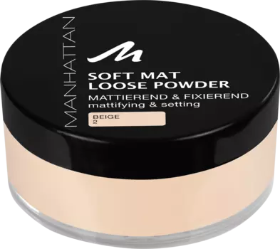 Проигрывает Puder Soft Mat Beige 2 20г. MANHATTAN Cosmetics