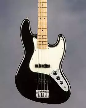 Проигрыватель Jazz Bass, Maple FB, BLK Fender Player Jazz Bass, FB, BLK