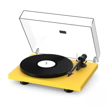 Проигрыватель Pro-Ject Audio Systems Carbon Evo с ременным приводом, satin yellow