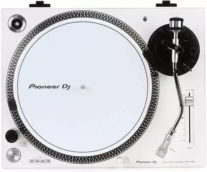 Проигрыватель с прямым приводом Pioneer DJ PLX-500 — белый PLX-500-W/FWUXEGCB