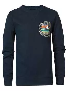 Произведение искусства свитер Scoot Boys Petrol Industries, синий