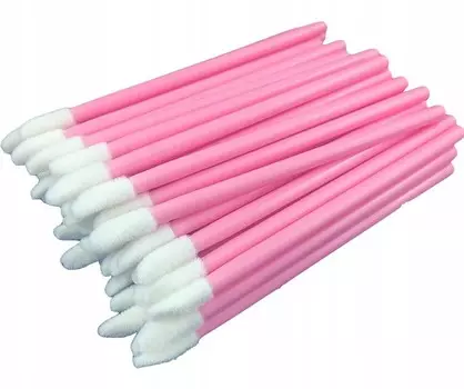 Project Lashes, велюровые аппликаторы! Цвет I Черный, 50 шт