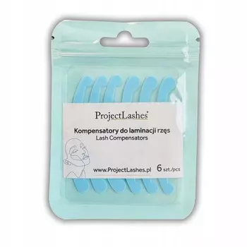 Projectlashes, Компенсаторы Lami, Компенсаторы, Накладки для ламинирования ресниц Project Lashes