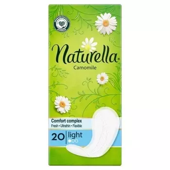 Прокладки для ежедневного ухода Naturella Light с ромашками, 20 шт.