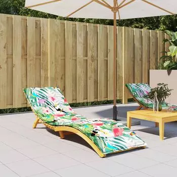 Пролента Премиум - Подушка для шезлонга разноцветная ткань Оксфорд Prolenta