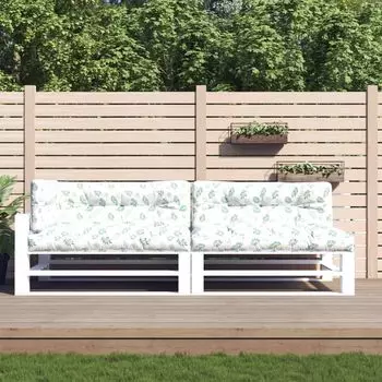 Пролента Премиум - подушки-поддоны 5 шт. Ткань с узором в виде листьев Prolenta, зеленый