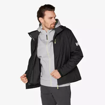Промежуточный слой с капюшоном и круглым вырезом Helly Hansen, черный