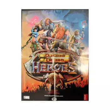 Промо-постер «Героев D&D», Dungeons & Dragons (3rd Edition) (d20) - Dungeon Master's Guides & Miscellaneous
