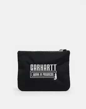 Промышленный кошелек на молнии черного цвета Carhartt WIP