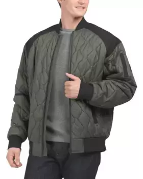 Промывающийся бомбер Moose Knuckles, зеленый