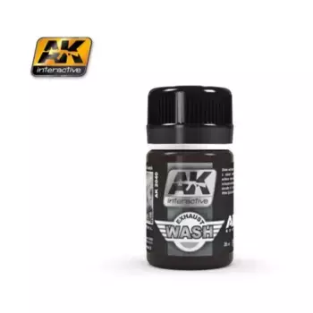 Промывка для выхлопа, Weathering (AK-Interactive)