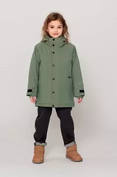 Пропитанный детский дождевик SLEEPING PIGEON Gosoaky, зеленый