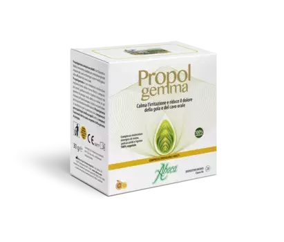 Прополгемма 20 буккальных таблеток для взрослых по 1,50 г от 12 лет. Aboca