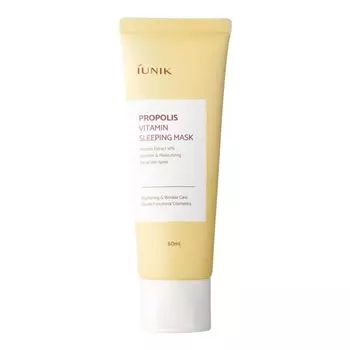Прополис витамин ночная маска для лица Iunik, 60 мл