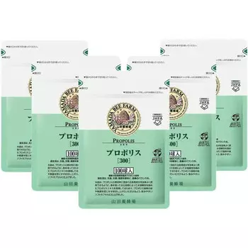 Прополис Yamada Bee Farm Propolis, 5 упаковок, 100 капсул