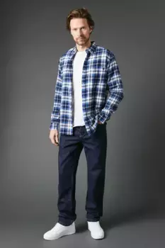 Прополоскать прямые джинсы Debenhams, синий