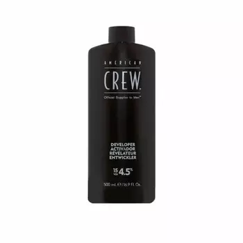 Проявитель для окрашивания седых волос для мужчин, 15,2 жидких унций, American Crew