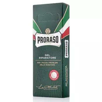 Proraso Green гель, останавливающий кровотечение после бритья волос на лице, 10 мл