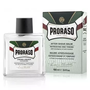 Proraso Green освежающий бальзам после бритья, 100 мл