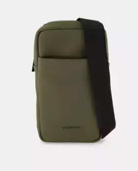 Прорезиненная сумка через плечо Dustin, темно-зеленый