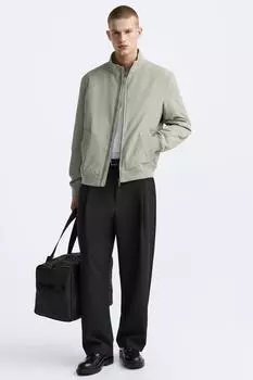 Прорезиненная сумка для боулинга ZARA, черный