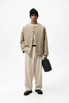 Прорезиненная туалетная сумка ZARA, черный