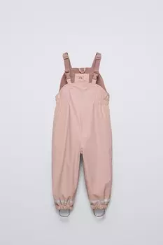 Прорезиненные комбинезоны ZARA, розовый