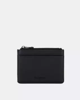 Прорезиненный визитница Dustin, черный