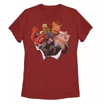 Прорывная футболка с графикой Disney's The Muppets Juniors Group Shot Licensed Character