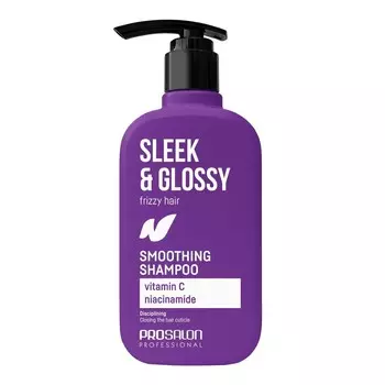 PROSALON Шампунь для волос Sleek & Glossy Smoothing Smoothing 375 мл
