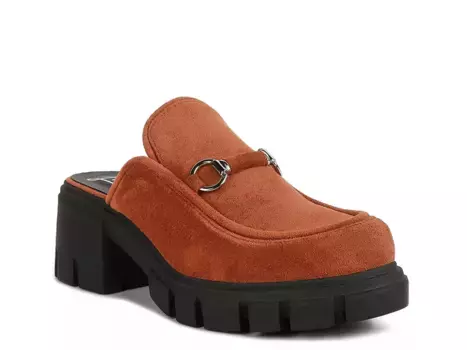 Prosper Platform Мюли London Rag, Tan