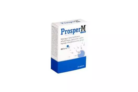 ProsperM Pro, Биологически активная добавка, 60 таблеток. Master Pharm S.A.
