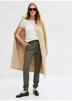 Простая белая женская футболка с круглым вырезом 646444 Gap, белый