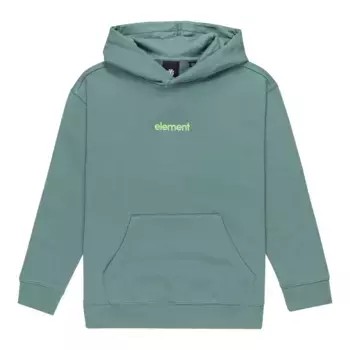 Простая детская толстовка с логотипом Element, серо-голубой