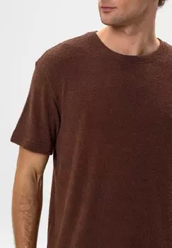 Простая футболка Antioch, коричневый