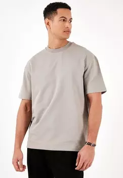 Простая футболка Buratti, светло-серый
