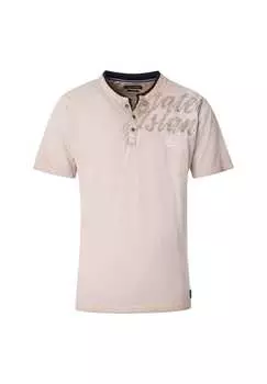 Простая футболка Casamoda, бежевый