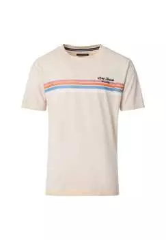 Простая футболка Casamoda, бежевый